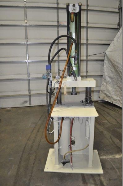 50 TON TOX PRESSOTECHNIK  MB-50 AIR OVER HYDRAULIC PRESS
