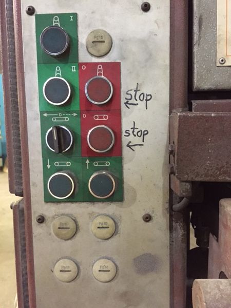 36" GRINDING MASTER SANDER