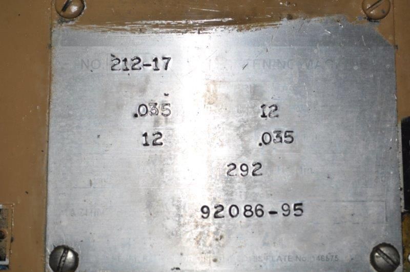 12" x .035" LITTELL STRAIGHTENER
