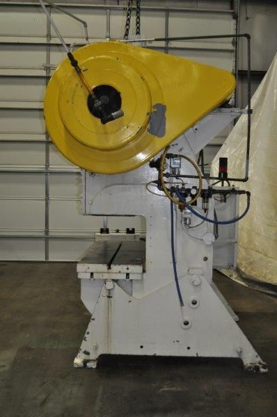 60 TON JOHNSON DOUBLE CRANK GAP FRAME PRESS