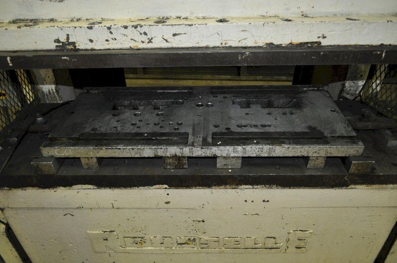 60 TON ROUSSELLE DOUBLE CRANK GAP PRESS