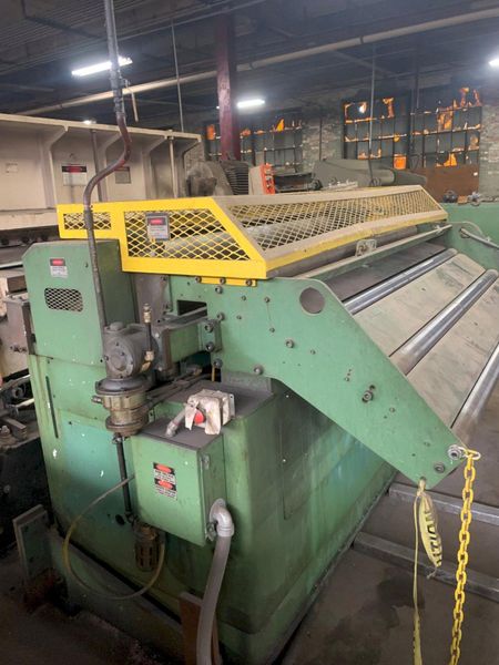 20,000# X 74" X .125" MINSTER Servo Feedline
