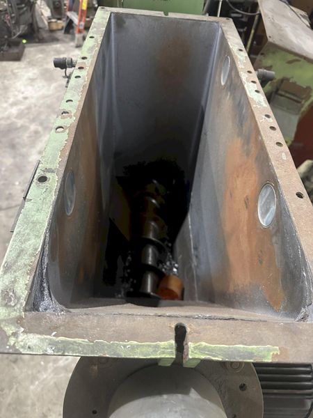 HERTWICH ENGINEERING MODEL #HE-300-30/A SWARF PUCK BRIQUETTER PRESS MACHINE: STOCK #23345