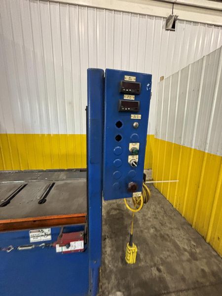 9 STAND YODER MODEL M1-1/2 ROLLFORMER BASE WITH ELECTRICS / MAGNETEK GPD-515 DRIVE: STOCK #23428