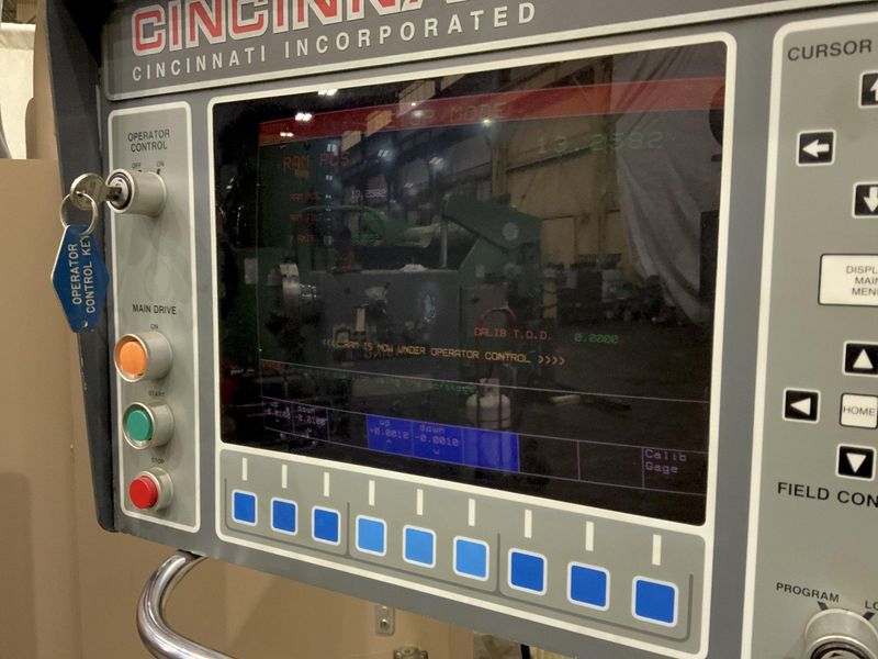90 TON X 8' CINCINNATI MODEL 90AF-6 AUTOFORM HYDRAULIC BRAKE: STOCK #80233