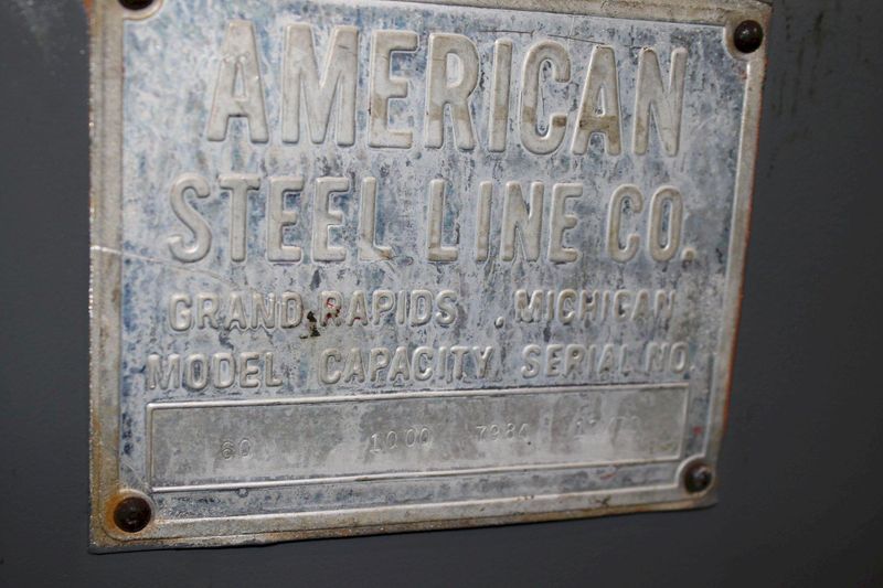 1000 LBS X 18" AMERICAN STEEL LINE MOTORIZED  COIL REEL: STOCK #76335