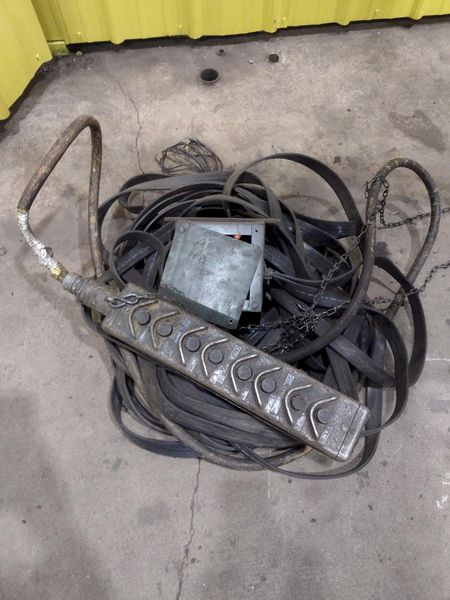 5 TON DETROIT MODEL #M10XL POWERED CABLE HOIST: STOCK #19153