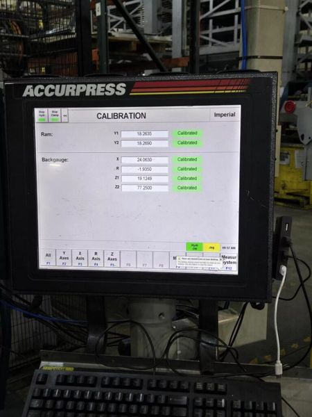 Accurpress Accell 5908 90 Ton x 8′ Hydraulic Press Brake