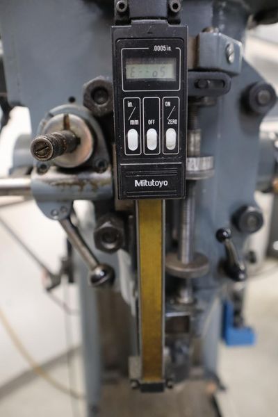Clausing Kondia 9"x48" Knee Mill, Fagor 2-Axis DRO, Quill Feed, Kurt Power Drawbar- Auction Item