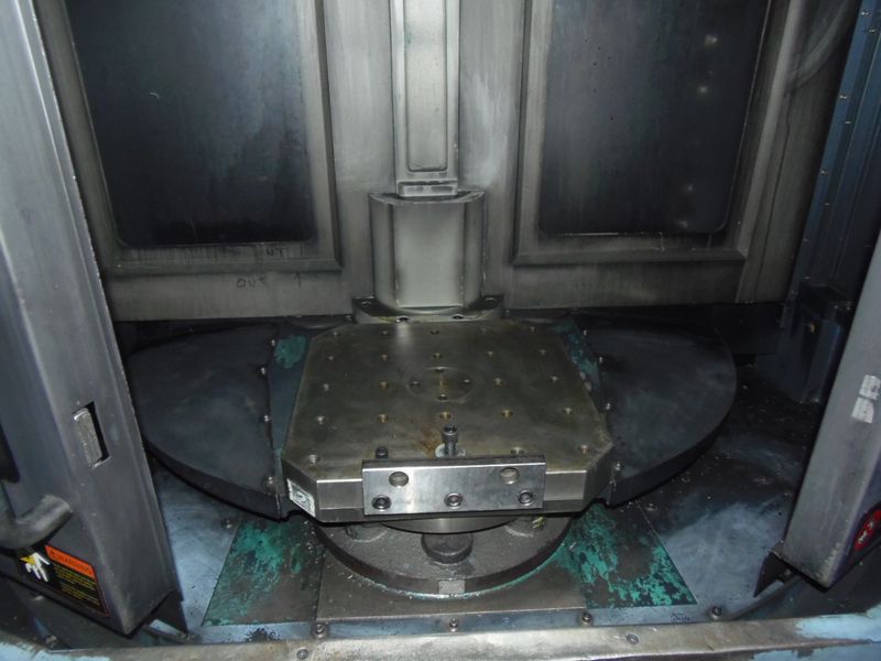 DOOSAN HP-5100, 33.5 X 27.6 X 29.5 TRAVELS, 2-19.7" PALLETS, FANUC 31i, TSC, CHIP, 60 ATC, CAT 4