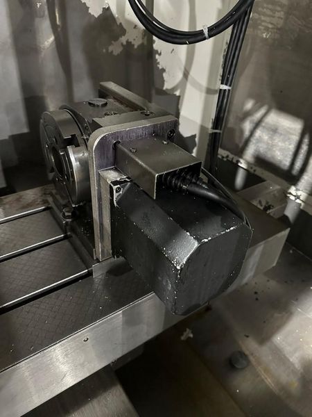 Fadal VMC-15XT CNC Vertical Machining Center with 4th Axis Rotary Table.