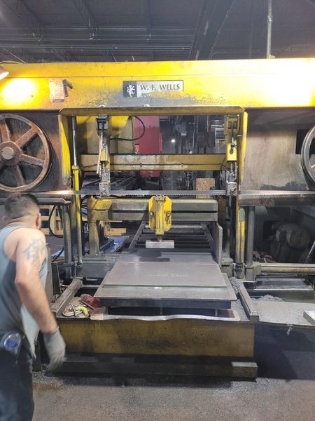 WF WELLS MODEL B-25-II HORIZONTAL BAND SAW