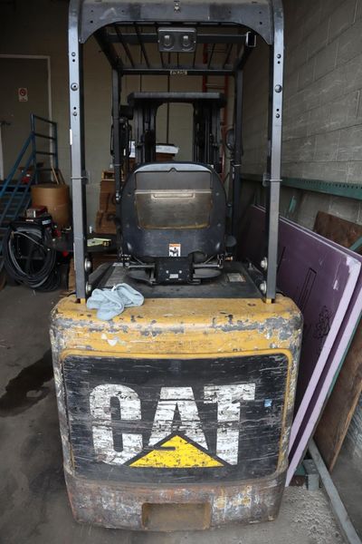 Caterpillar EC4000 Electric Forklift - 4000lb Capacity- Auction Item