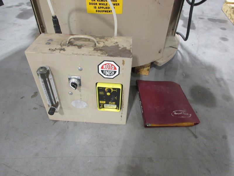 Hammond | Roto Finish Gemini 4 Centrifugal Abrasive Finisher, Extended Range Series- Auction Item