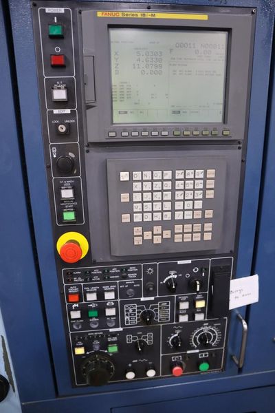 Matsuura ES-450HZ CNC Horizontal Machining Center, Fanuc Series 18i-M Control, 60 Station ATC, TSC, Tool Detection- Auction Item