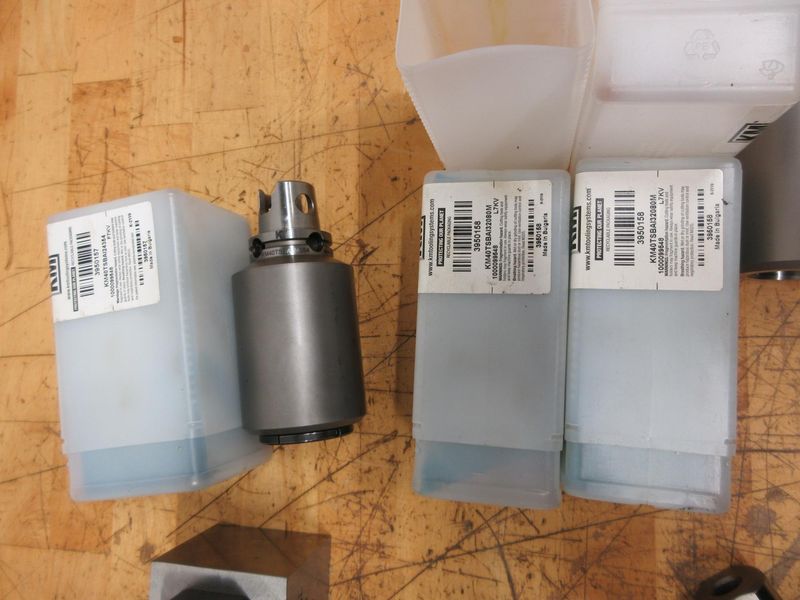 Kennametal KM Tooling, KM16, KM25, KM32, KM40, Quick Change Indexable Tooling Heads and Tool Holders **Many New In Packages**- Auction Item