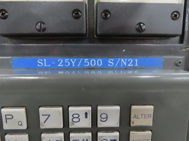 Mori Seiki SL-25Y CNC Turning with Y-Axis Capability, MF-T6 CNC Control, 10" 3-Jaw Chuck, Y-Axis Capability, Tailstock, Chip Conveyor- Auction Item