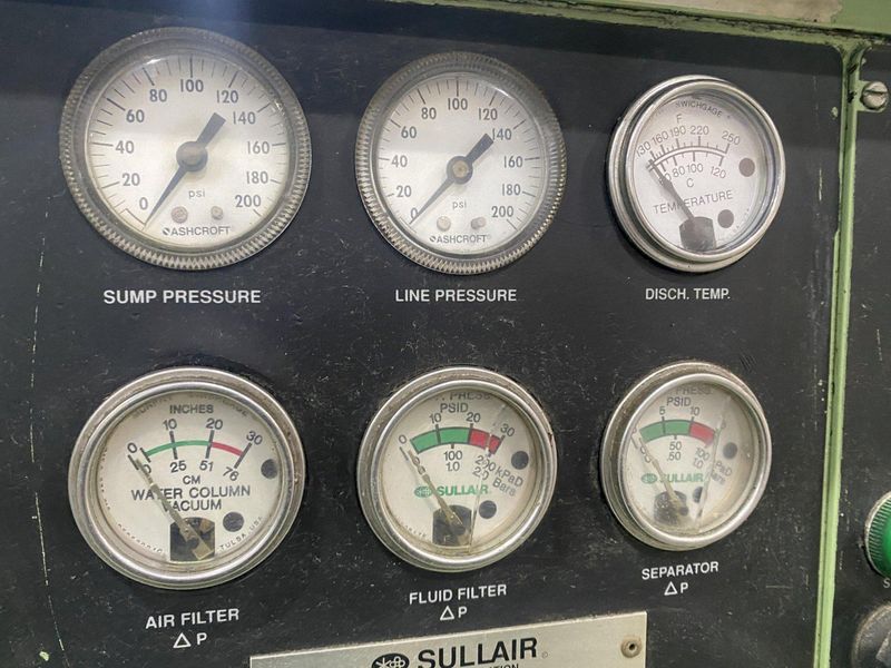 200 HP SULLAIR MODEL #SLS-25 200H ACAC ROTARY SCREW AIR COMPRESSOR: STOCK #20580