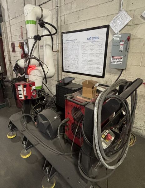 FANUC CRX-25iA Collaborative Robot Welding Cell