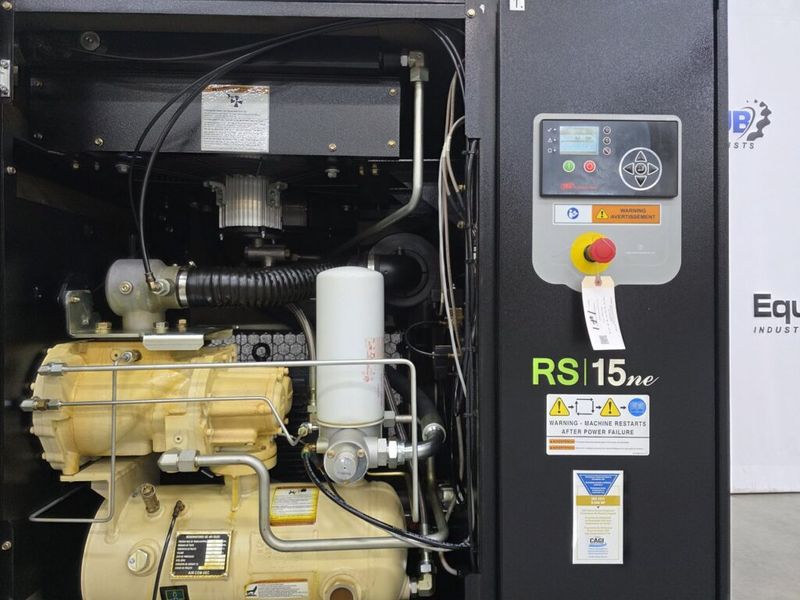 Ingersoll Rand RS15NE-A145 20 HP Variable Speed Rotary Screw Air Compressor (3,195 Hours)