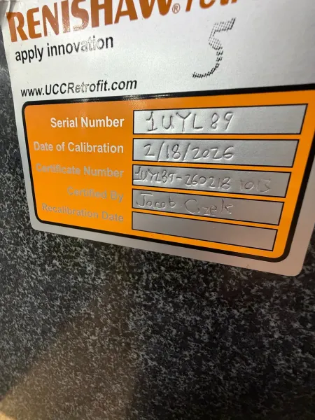 Renishaw AGILITY S 796 Coordinate Measuring Machine