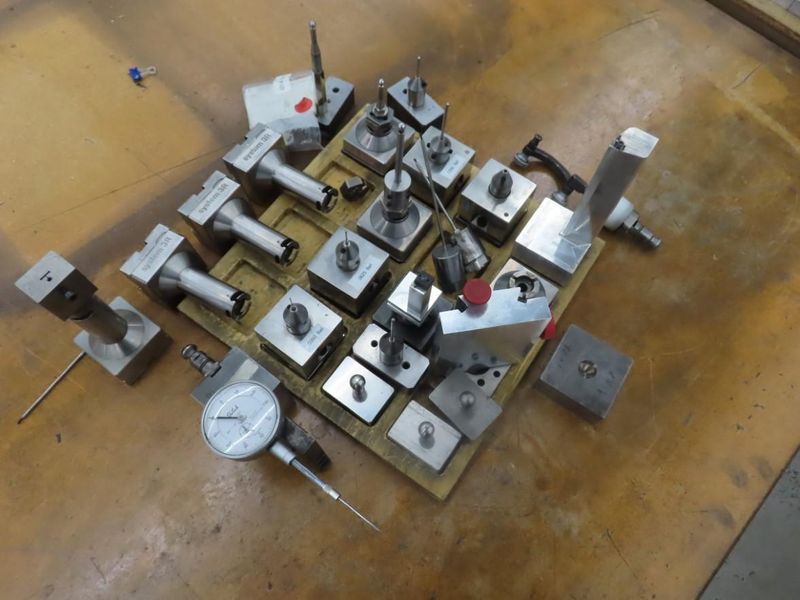 System 3R  Macro Pallets w System 3R Control Rod Masters Alignment Master Blocks w Renishaw Style Ball Probes AND MORE!- Auction Item