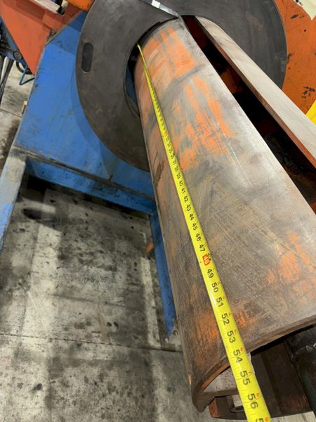 10,000 LB X 54" AMERICAN MODEL #1000 POWERED RECOILER WITH PUSH OFF: STOCK #21981