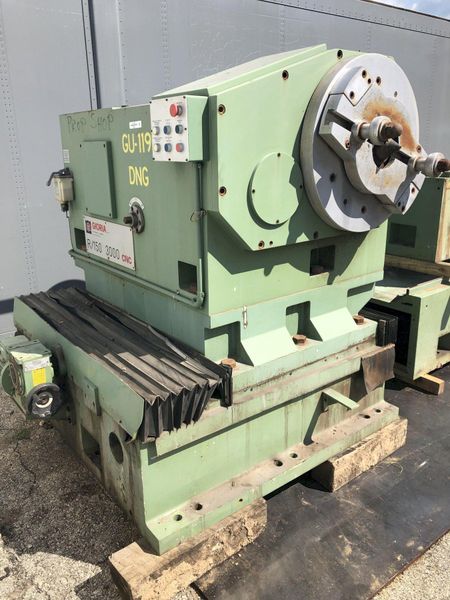 60" x 120" GIORIA MODEL R/150-3000 CNC CYLINDRICAL ROLL GRINDER: STOCK #16914