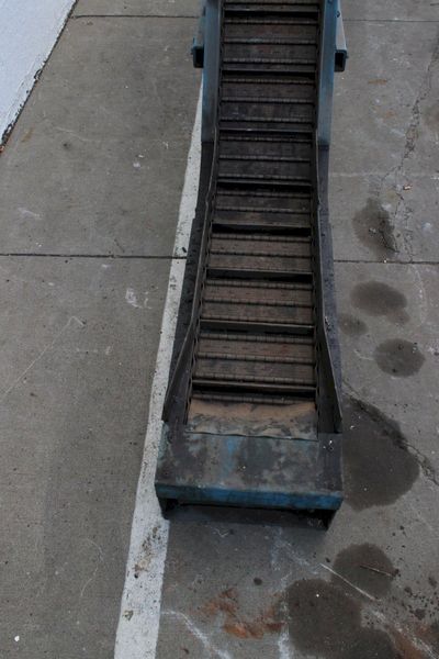 WARDCRAFT INCLINED CHIP CONVEYOR: STOCK #76350