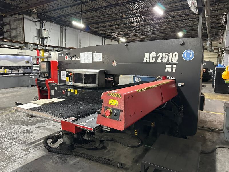 Amada AC2510NT 22 Ton CNC Turret Punch