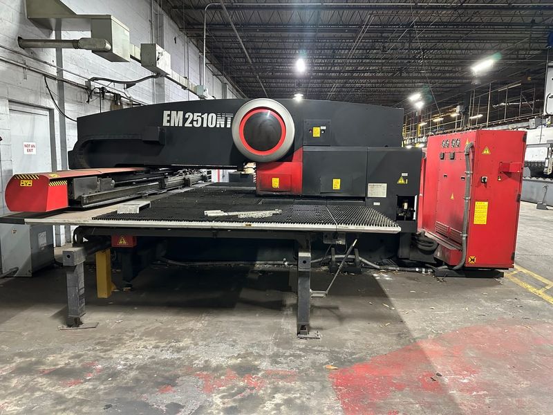 Amada EM 2510NT 22 Ton CNC Turret Punch