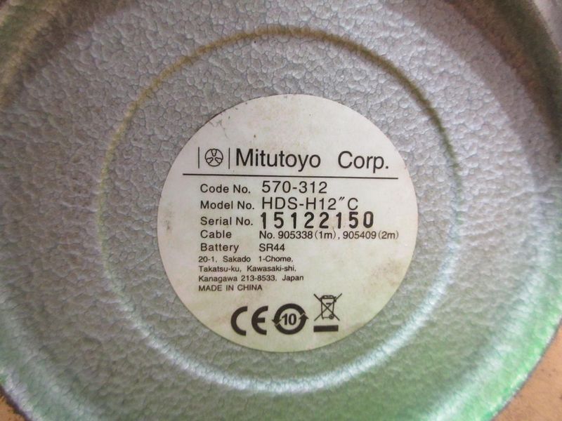 Mitutoyo HDS-H12"C, Absolute Digimatic Height Gage- Auction Item