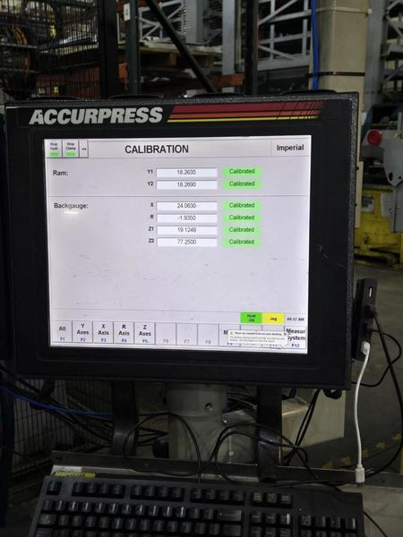 2009 Accurpress Accell 5908 Press Brake (#6069)