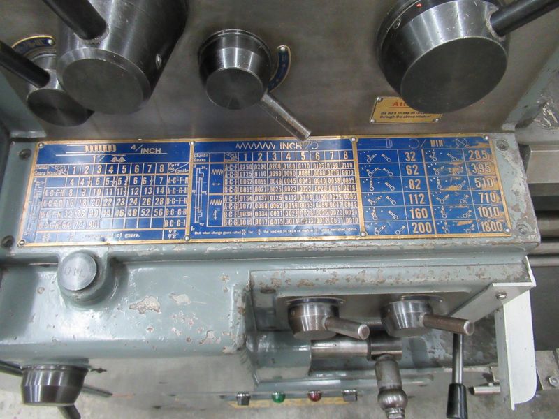 Mori Seiki MS-850 Engine Lathe, 17" X 33", Threading, 3-Jaw Chuck, Quick-Change Toolpost