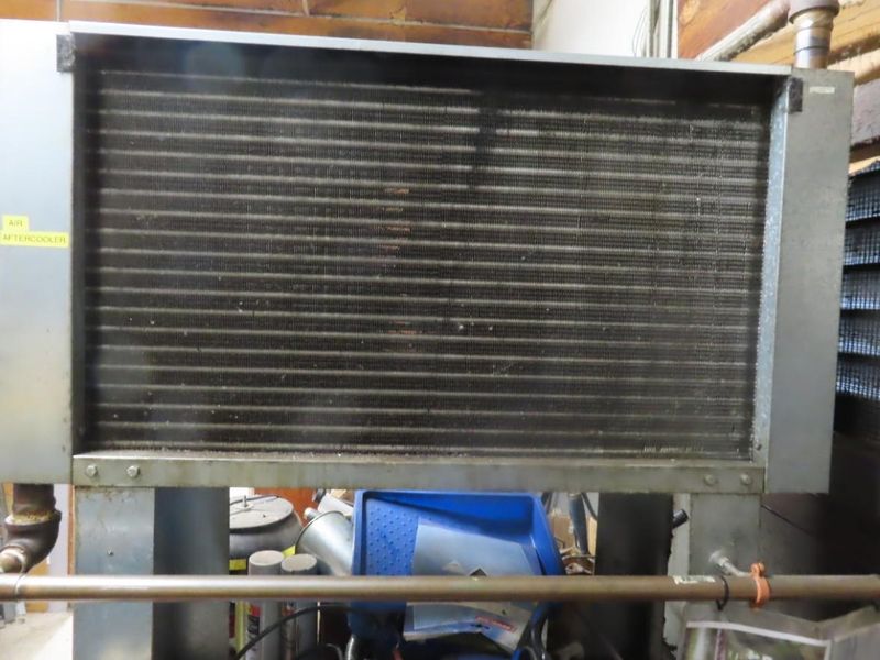 Quincy Model 5120 25 HP Piston Type Air Compressor with Air Cooler- Auction Item