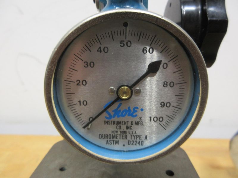 Shore Instrument and Manufacturing Co., Bench Top Durometer Type A, ASTM D2240, Graduations for 0-100 Durometer- Auction Item