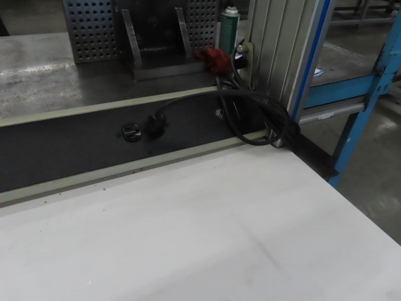 Adjustable Work Bench and Light w Power Strip- Auction Item