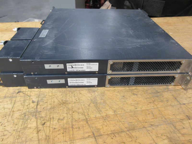 Juniper EX 4200 Series 24-P Rack Mountable Ethernet Switch (2)- Auction Item