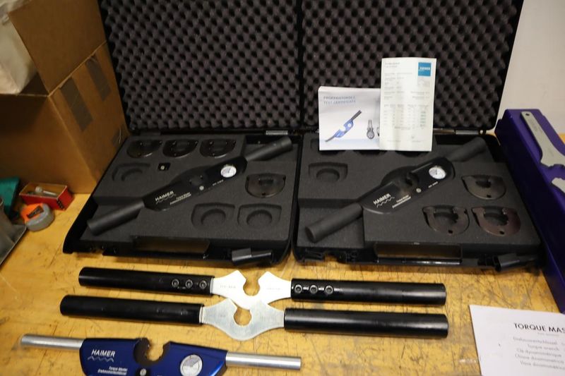 Haimer Torque Master ER Collet Wrenches and Collet Wrenches- Auction Item