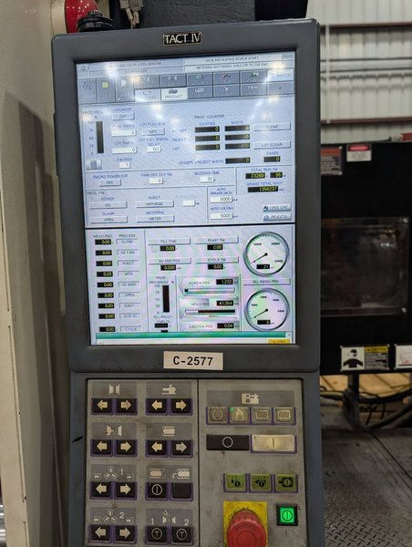 618 TON 132 OZ NISSEI FVX560III-310L INJECTION MOLDING MACHINE, 2017