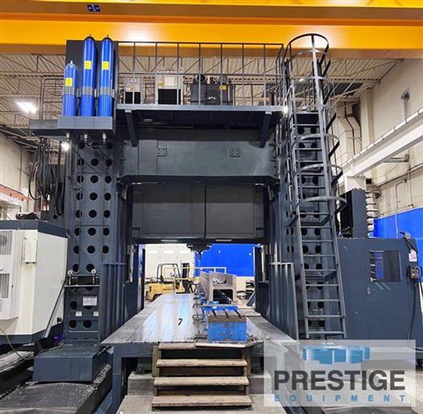 Johnsford SDMC 5-Face Gantry Mill with Adj. Rail, x-472", Y-141" z-55", 40 ATC, TSC, Fanuc 31i, 2017 #32073