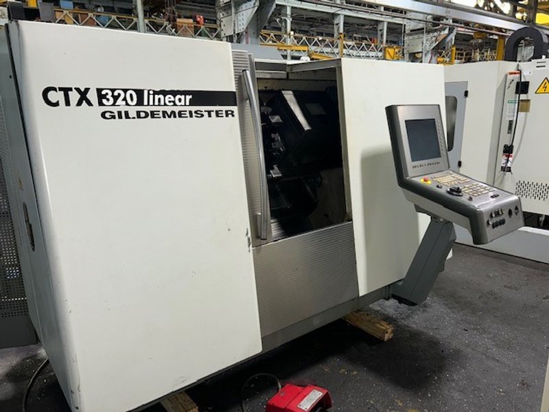 GILDEMEISTER CTX-320 LINEAR MULTI-AXIS CNC TURNING CENTER
NEW: 2004