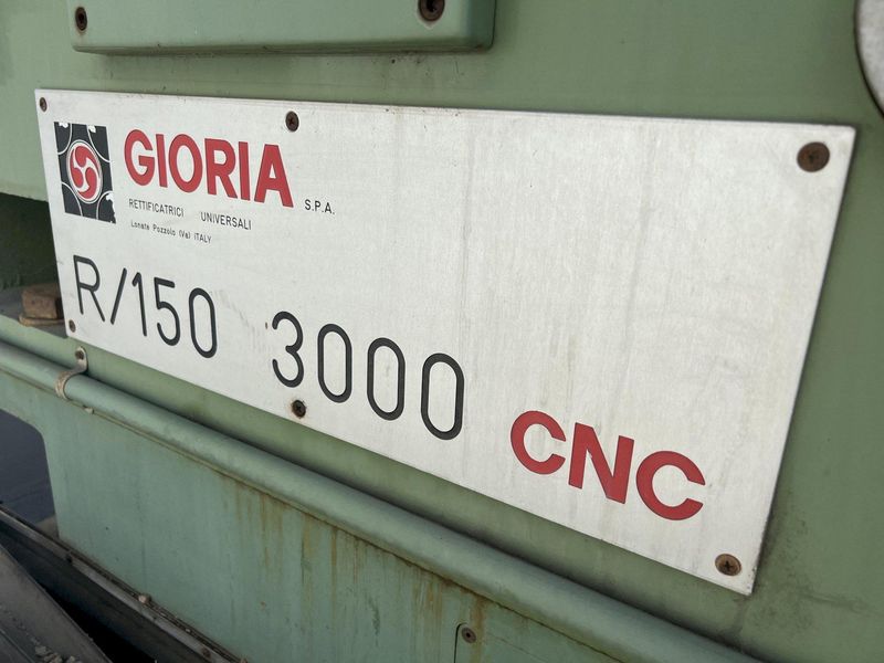 60" x 120" GIORIA MODEL R/150-3000 CNC CYLINDRICAL ROLL GRINDER: STOCK #16914