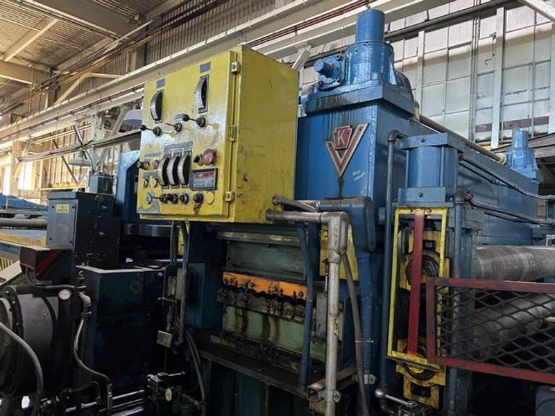 72" x .200" x 50,000# Voss cut to length line, Stock# 10962