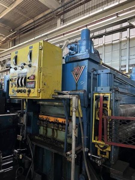 72" x .200" x 50,000# Voss cut to length line, Stock# 10962