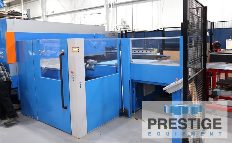Prima Power Shear Genius SG1530, 33 Ton 16-Sta. Electro-Servo Trt, 60" Y, 120" X, Integrated R.A Shear, 2020 #43048