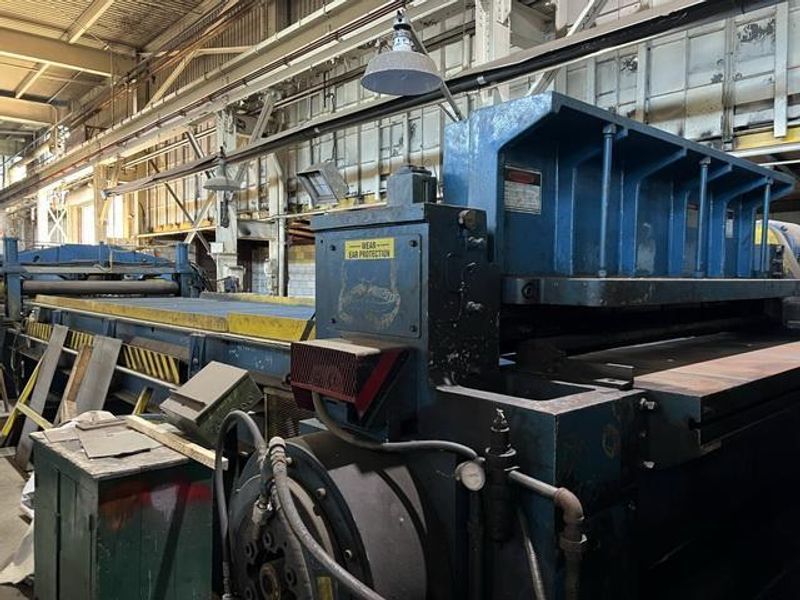 72" x .200" x 50,000# Voss cut to length line, Stock# 10962