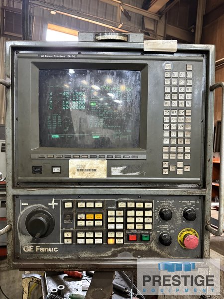 Wotan Rapid 2. X-276", Y78", 5-1/2" Spindle, Fanuc 16M, 60-ATC, Need Repair #43744