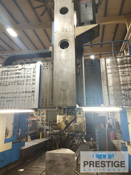 Asquith Butler, 5-Face Gantry, X-395", y-137", Z-47", 144" BC, Floor Plates, Universal Head, Fanuc 16i CNC, #32930