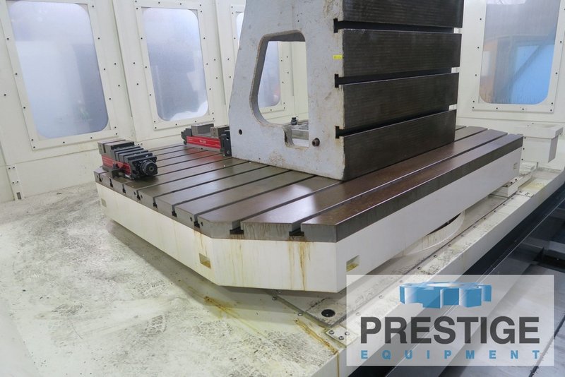 5.12" Toshiba BTD-130H.R22, X-118", Y-90", Z-63", W-27.5", 70" x86" Tbl, 2,500 RPM, 38-ATC, Tosnuc 999 CNC, 2020 #43911
